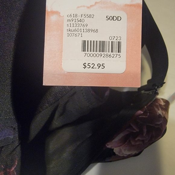 Lane Bryant Cacique Bra & Panties Set Lightly Lined w/underwire 50DD 26/28 - Picture 3 of 5